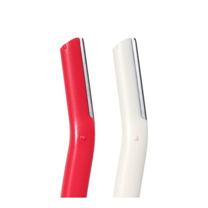 Revlon Face Defuzzers, High Precision Hair Removal and Dermaplaning Blade, Red and White, 2 count