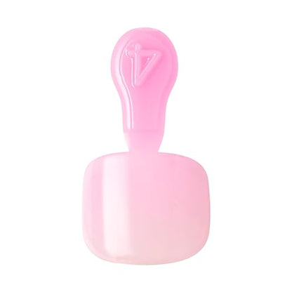 KISS imPRESS No Glue Pedi Press-On Toenails, Light Pink, Glitter, Squoval Shape, Includes 24 Nails, Prep Pad, 1 Manicure Stick, 1 Mini File