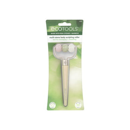 EcoTools Multi Stone Massage Roller, Depuff & Sculpt, Face & Body Tool, 1 Count