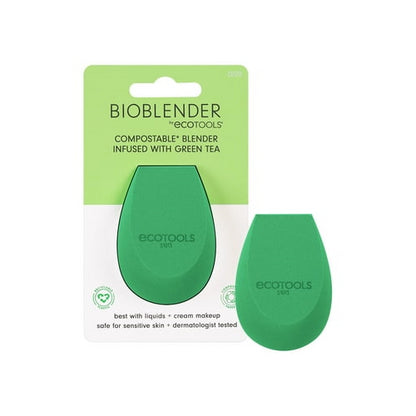 EcoTools Green Tea Bioblender, Makeup Blending Sponge for Foundation, 1 Count