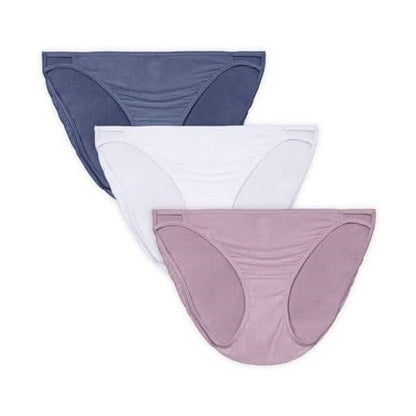 Vanity Fair Radiant Collection Women's Comfort Stretch String Bikini Underwear, 3 Pack