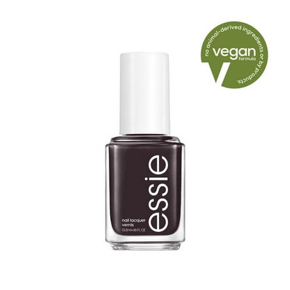 essie Nail Polish, Home By 8, Black, 0.46 fl oz Bottle