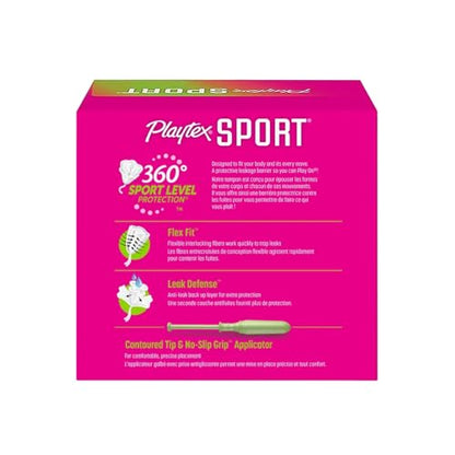 Playtex® Sport® Tampons, Multipack (Regular/Super Absorbency)