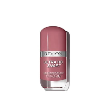 REVLON Ultra HD Snap Nail Polish, Glossy Nail Color, 100% Vegan Formula, No Base and Top Coat Needed, 032 Birthday Suit, 0.27 fl. Oz.