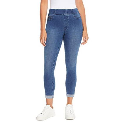 NINE WEST Ladies Heidi Pull-on High Waist Stretchy Skinny Leggings for Women - Juliette 8