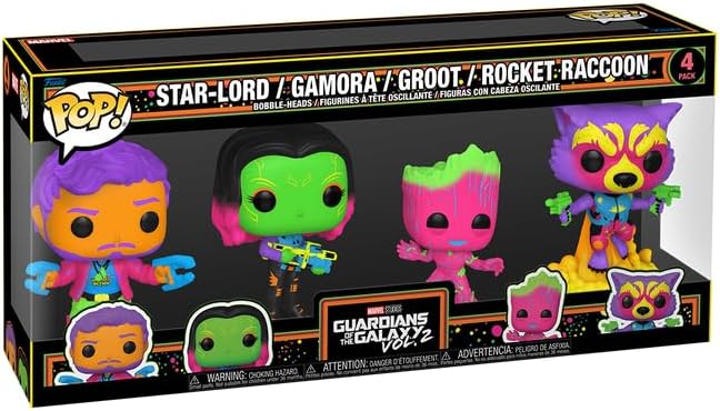 Funko POP! Movie Guardians of The Galaxy II Figures Pack of 4