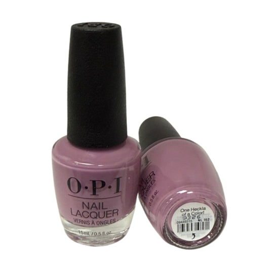 OPI Nail Lacquer Polish 0.5oz/ea One Heckla of a Color!