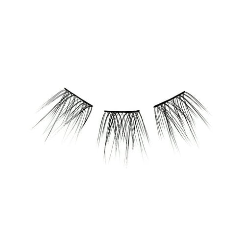 KISS Falscara Starter Kit Deluxe, Lash Extension Kit, Lengthening Wisps, 10mm-12mm-14mm, 36 Lash Clusters