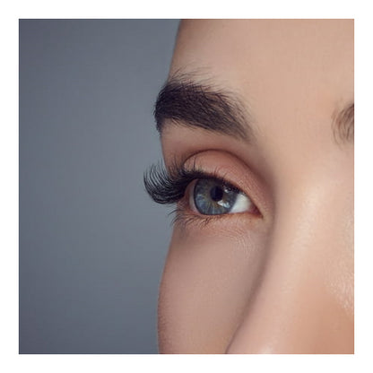 KISS Falscara Starter Kit Deluxe, Lash Extension Kit, Lengthening Wisps, 10mm-12mm-14mm, 36 Lash Clusters