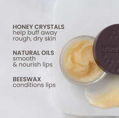 Burt's Bees Nighttime Lip Duo Honey Lip Scrub & Overnight Lip Treatment 0.25oz