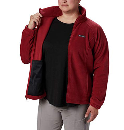Columbia Women's Benton Springs Full Zip, Beet, Medium