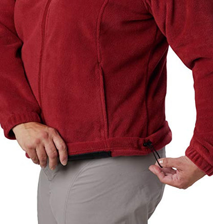 Columbia Women's Benton Springs Full Zip, Beet, Medium