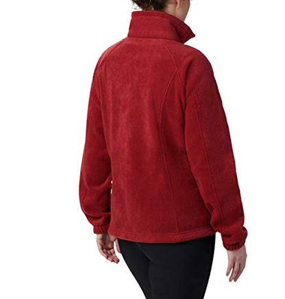 Columbia Women's Benton Springs Full Zip, Beet, Medium