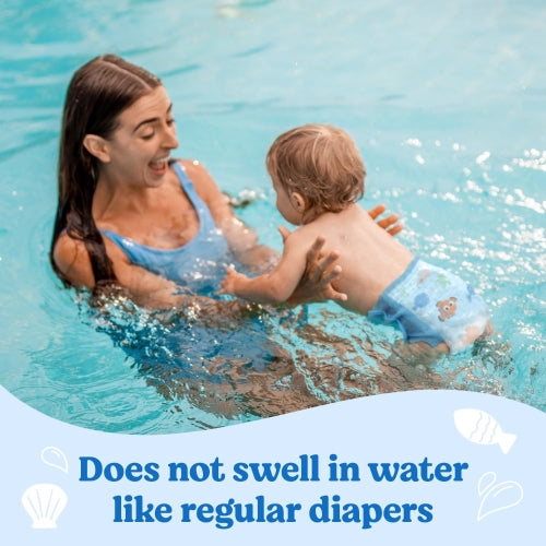 Huggies Little Swimmers Disposable Swim Diapers, Size 3 (16-26 lbs), 20 Ct