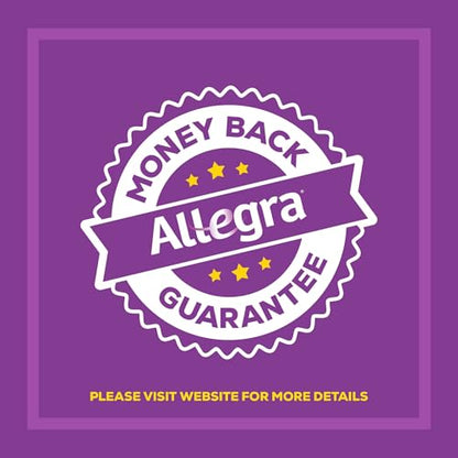 Allegra Adult Non-Drowsy Antihistamine Tablets, 5-Count, 24-Hour Allergy Relief, 180 mg