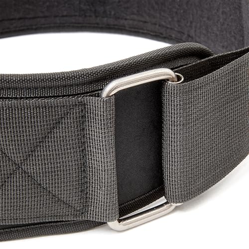adidas Essential Weightlifting Belt, Foam-Core Powerlifting Belt with Secure Fastening