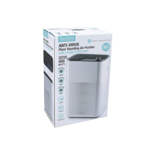 NUVOMED ANTI-VIRUS FLOOR STANDING AIR-PURIFIER WITH 5 STAGE PURFICATION New MR