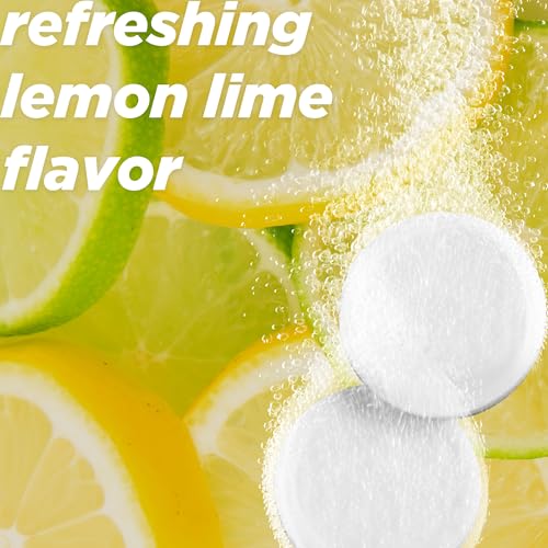 Alka-Seltzer Heartburn Relief Lemon Lime Flavor Effervescent Tablets, 4-in-1 Relief from Heartburn, Sour Stomach, Acid Indigestion, and Upset Stomach, Dissolvable Antacid, 36 Ct
