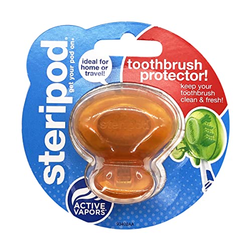 STERIPOD Toothbrush Protector, Assorted Colors.