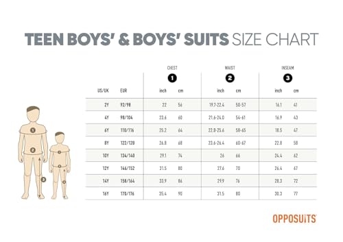 Opposuits Teen Boys Black Knight Solid Color Suit - Prom And Wedding Party Outfit - Including Blazer, Pants And Tie - Black