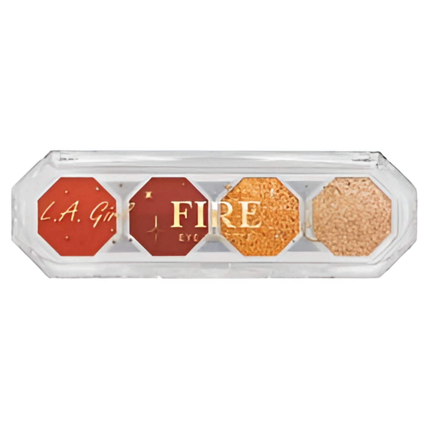 L.A. Girl 4 Play Eyeshadow Quad Palette, FIRE G97912