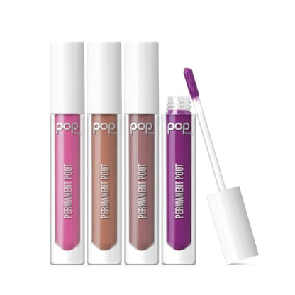 POP Beauty PERMANENT POUT BEAUTY | BUTTER BABE | Long Lasting Liquid Lipstick, Kiss-proof Water-proof, Smudge Transfer Proof, Velvet Lip Paint, Matte Finish, Full Coverage Colour