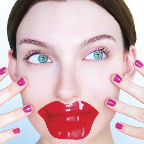 POP Beauty PUCKER UP, PATCHES! - Revitalizing 5 Lip Patches to Hydrate, Soften, Soothe | Hydrogel, Hyaluronic Acid, Peptides, Allantoin, Volufiline