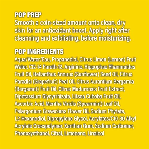 POP Beauty EXTRA ZING-C SHOT - Antioxidant Serum