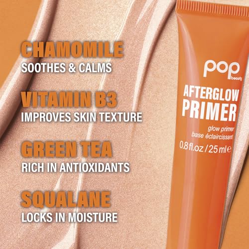 POP Beauty AFTERGLOW PRIMER - Hydrating Luminous Makeup Primer