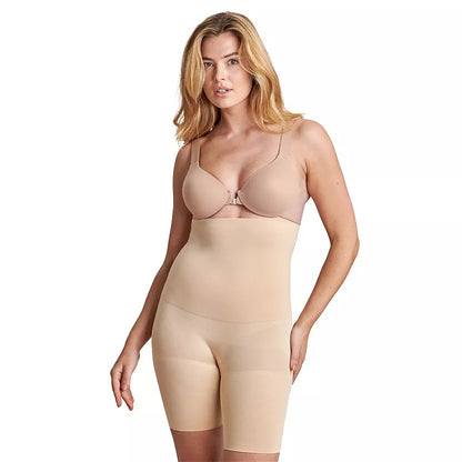 RED HOT SPANX FS3915 Ultra-Firm Control Shapewear Mid-Thigh Nude Size S