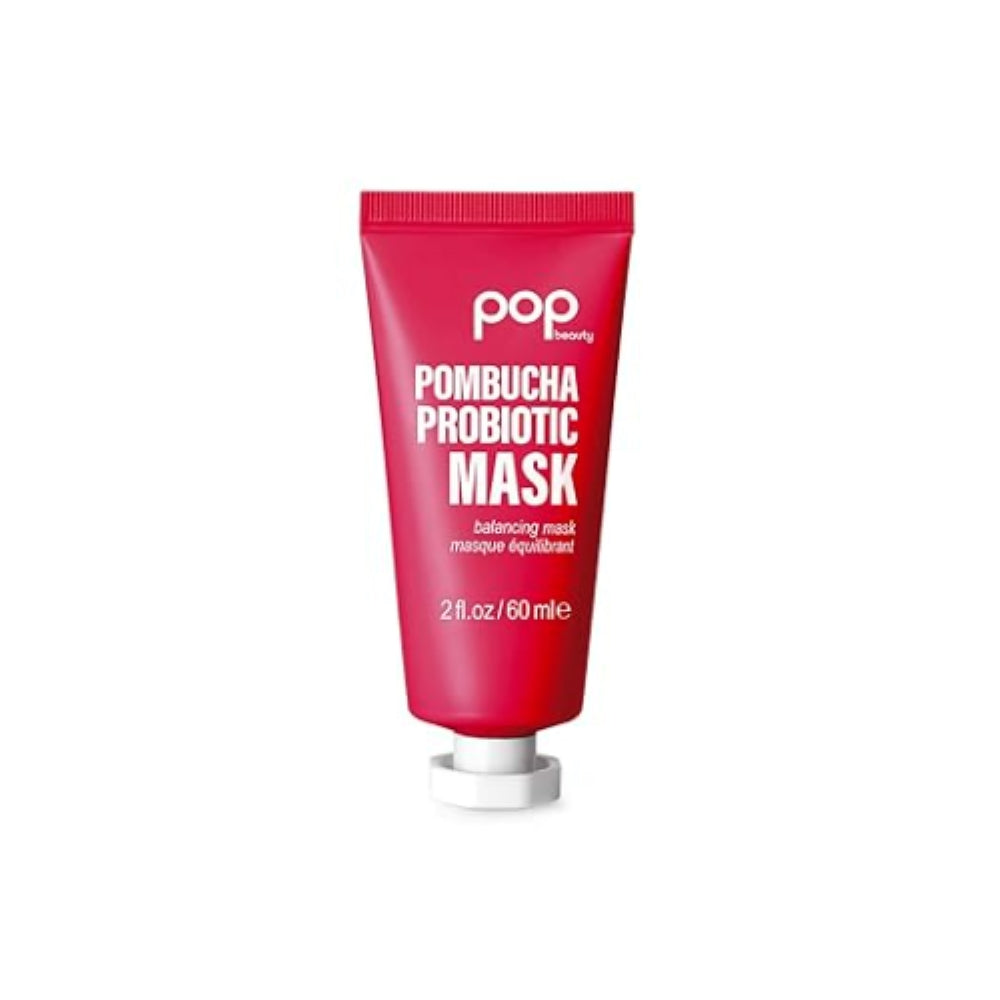 POP Beauty POMBUCHA PROBIOTIC MASK - Balancing Seed-Infused Jelly Mask, Brightens, Tones, Energizes and Revitalizes Skin | 2 Fl Oz