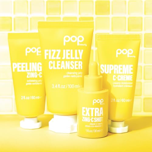 POP Beauty SUPREME C-CREME - Nourishing Antioxidant Cream to Moisturize, Energize | Calamansi, Grapefruit, Ceramides | 2 Fl Oz