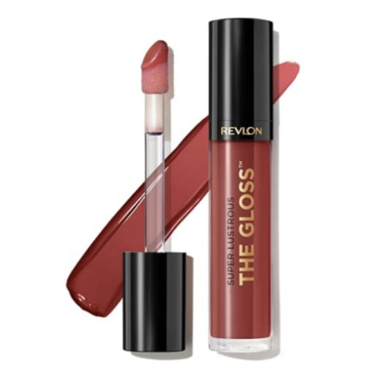 Revlon Super Lustrous Lip Gloss, Non-Sticky, Hydrating, High Shine Finish, 270 Indulge In It, 0.13 oz