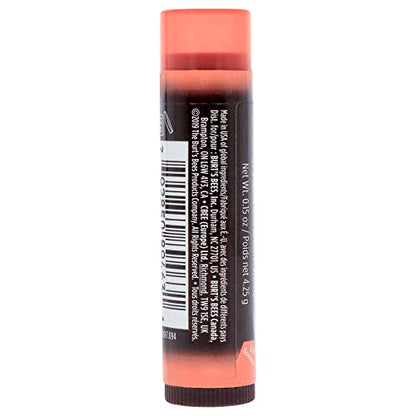 Burts Bees 100% Natural Origin Tinted Lip Balm, Zinnia with Shea Butter & Botanical Waxes - 1 Tube