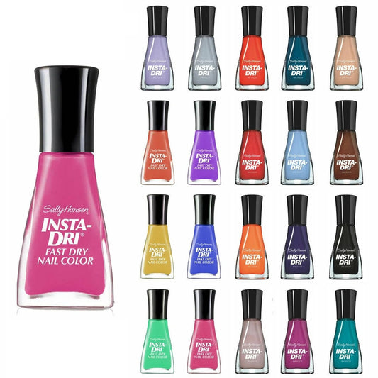 Sally Hansen Insta-Dri Nail Polish Set (Pack of 10) Assorted Colors