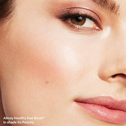 Almay Blush, Face Makeup, High Pigment Powder, Healthy Hue, Hypoallergenic, 200 So Peachy, 0.32 Oz