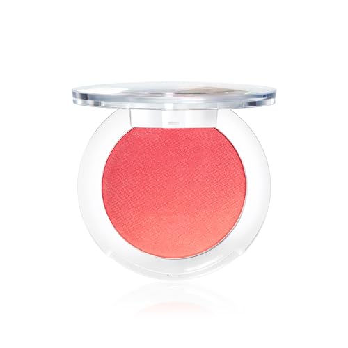 Lottie London Ombré Blush in Red Hot, Lightweight & High Pigmented Powder Blusher for a Healthy Flush of Natural, Buildable Color