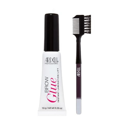 Ardell Brow Glue Instant Lamination Lift and Styling Tool, Eyebrow Gel - Long-Lasting Hold Brow Gel for Fluffy Defined Brows