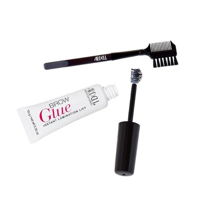 Ardell Brow Glue Instant Lamination Lift and Styling Tool, Eyebrow Gel - Long-Lasting Hold Brow Gel for Fluffy Defined Brows