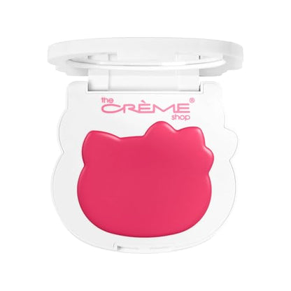 The Crème Shop x Hello Kitty Creme Blush Balm, Cream Blush, Hydrating Blush Balm, Stocking Stuffer - Cranberry Crush
