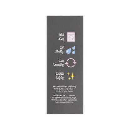 The Original MakeUp Eraser Chic Black 7-Day Set, Reusable Makeup Remover Cloth, 7 Count