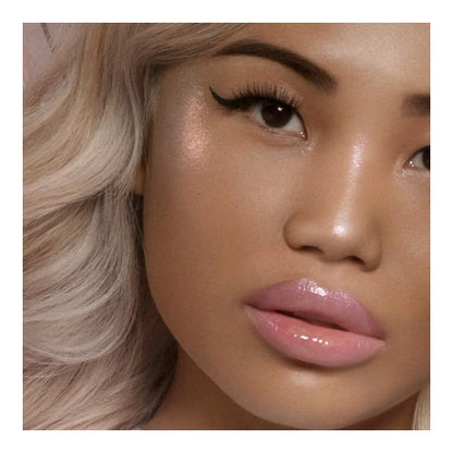 Lottie London Gloss'd, 100% Vegan Lip Gloss, Iced, 0.27 fl oz