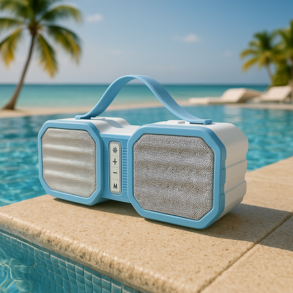 Coby Ranger Wireless Bluetooth Speaker, 9.5-HR Play Time, IPX5 Waterproof Blue Tooth Speakers, Drop Proof, Stereo Sound, Aux & USB Port, TF Card Slot, Portable Speaker Bluetooth 5.3