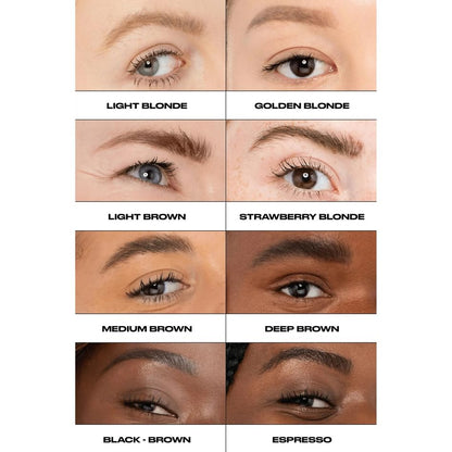 UOMA By Sharon C., One and Done - Complete Brow Styler - Shade 4 Ash Brown/Med