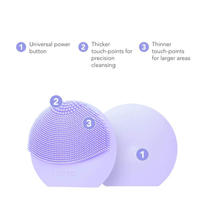 Foreo Luna Play Plus 2 Waterproof Facial Cleansing Brush, I Lilac You