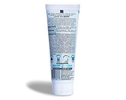 Love AnyBody Anti-Chafe Cream Ointment | Dermatologist Approved Chafe Relief | Natural, Unscented | Aluminum, Paraben, Phthalate + Cruelty Free | Skin Protectant | Squalene, Olive Extract, Lactic Acid