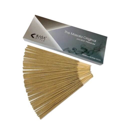 Kasa Style Premium Incense Sticks 100gr Natural No Chemicals Slow One-Hour Burning