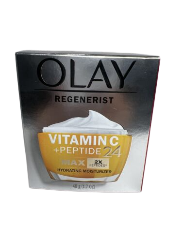 Olay Regenerist Vitamin C Face Moisturizer, Dull Skin Brightening Cream for All Skin Types, 1.7 oz