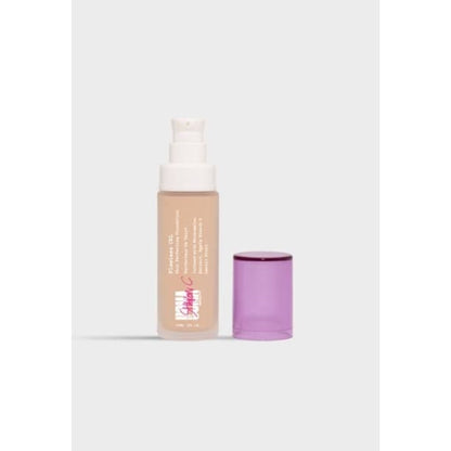 Uoma By Sharon C, Flawless IRL Skin Perfecting Foundation (White Pearl T3)