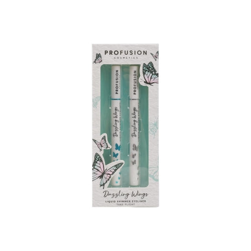 Profusion Cosmetics Empowered Butterfly Liquid Shimmer Eyeliner Take Flight